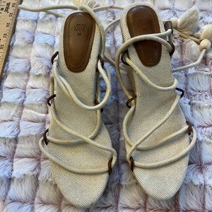 H&M Lace-up Espadrilles